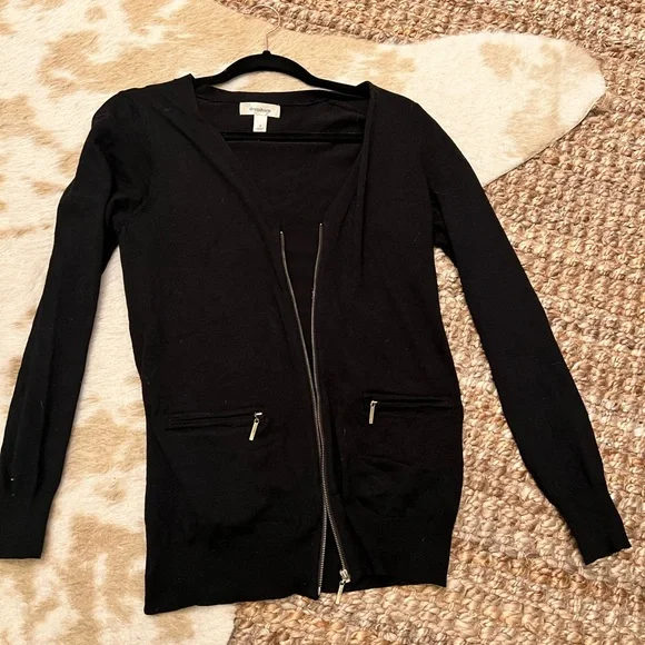 dressbarn | Sweaters | Black Dress Barn Cardigan With Gold Hardware |  Poshmark